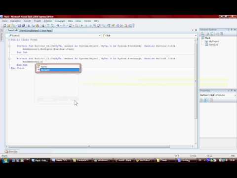 Visual Basic 2008 Hack