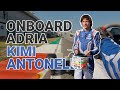 Kz onboard kimi antonelli in adria for the fia european championship