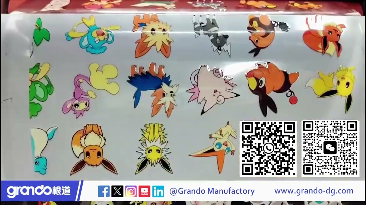 New A3 UV DTF Film Roll to Roll Printing