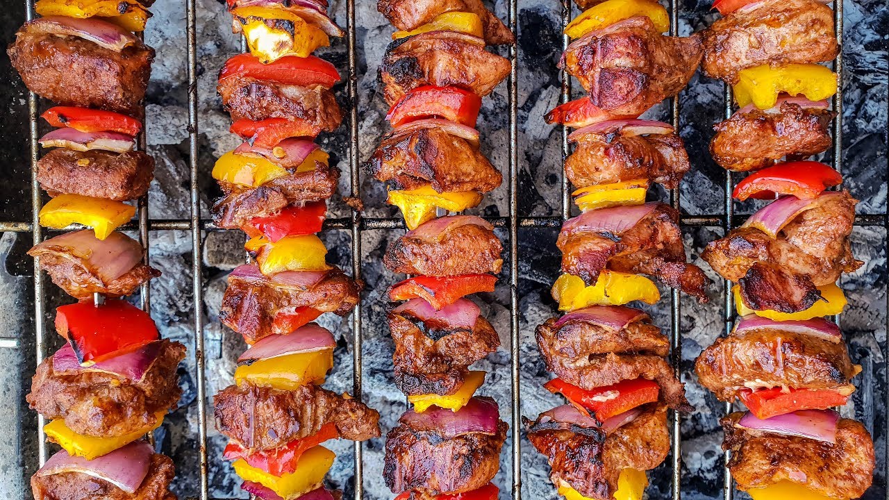 Best Tender Grilled Turkey Kebabs Recipe - YouTube