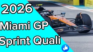 F1 LIVE! 2026 Miami Sprint Qualifying + Live Timing