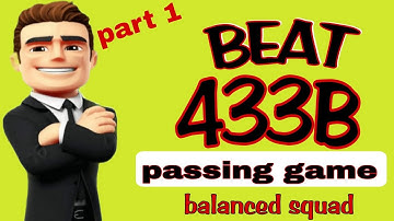 OSM TACTIC 2022 : BEST TACTIC OSM TO BEAT 433B PASSING GAME #Part 1