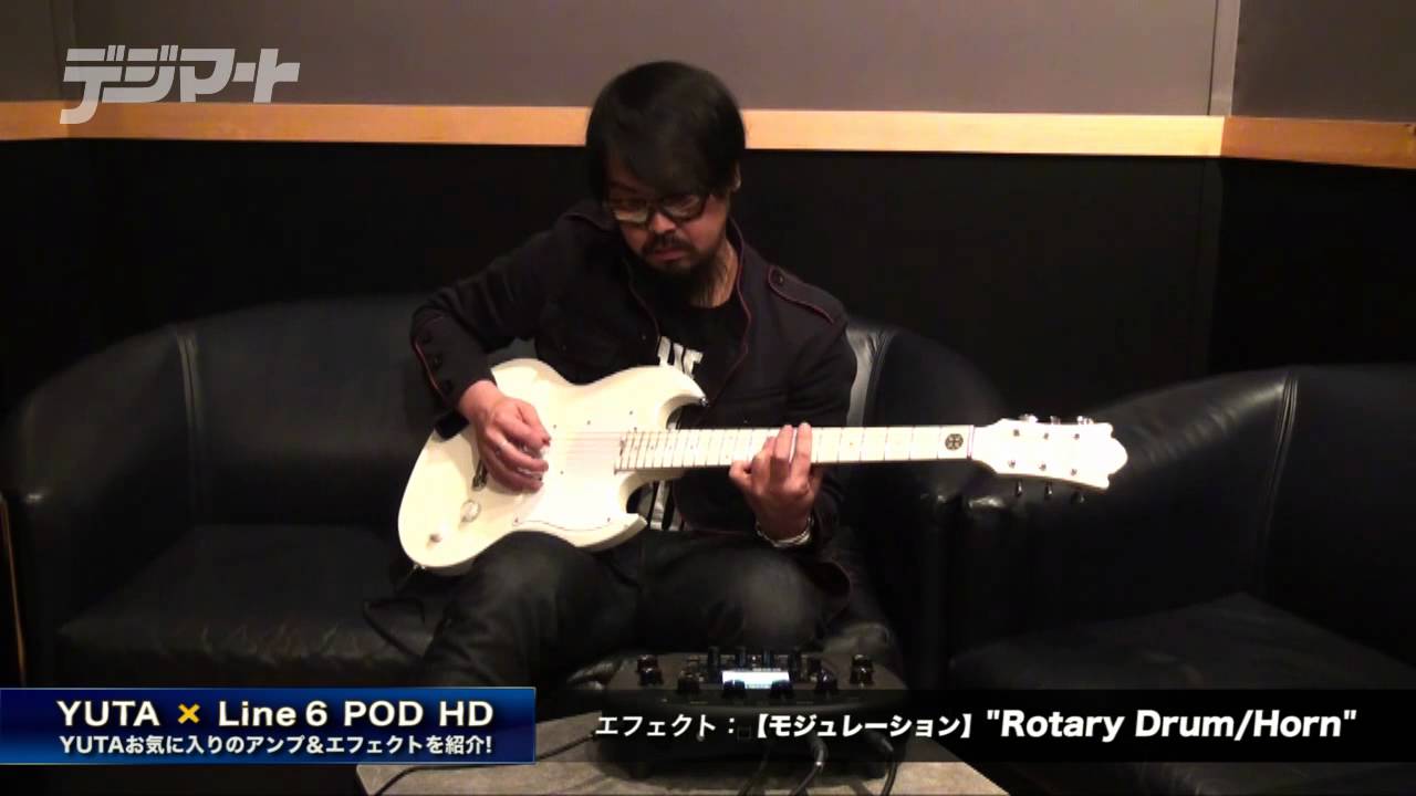 YUTA × Line 6 POD HD・デモ演奏：モジュレーション - YouTube
