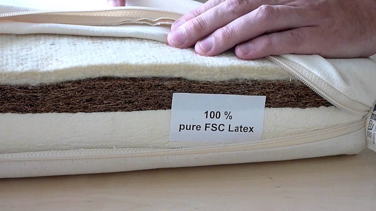 Prolana Kindermatratze Lara Plus – 60x120 Cm, Mit Schurwolle, Naturkautschuk & Kokos, Wendbar