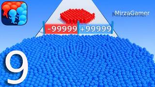 काउंट मास्टर्स: क्राउड क्लैश और स्टिकमैन रनिंग गेम - गेमप्ले वॉकथ्रू भाग 9 सभी लेवल 133-150 screenshot 2