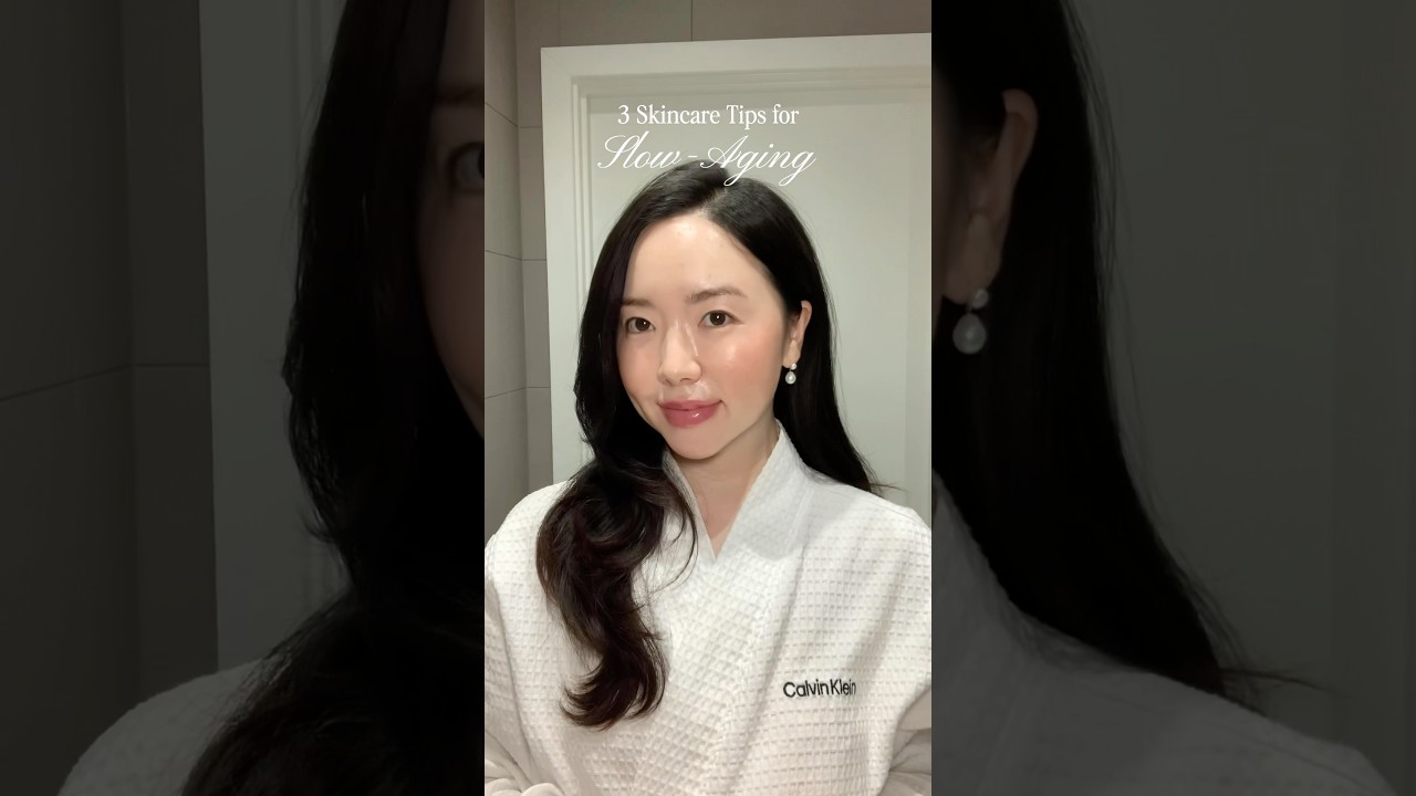 3 Skincare Tips for Slow-Aging ✨
