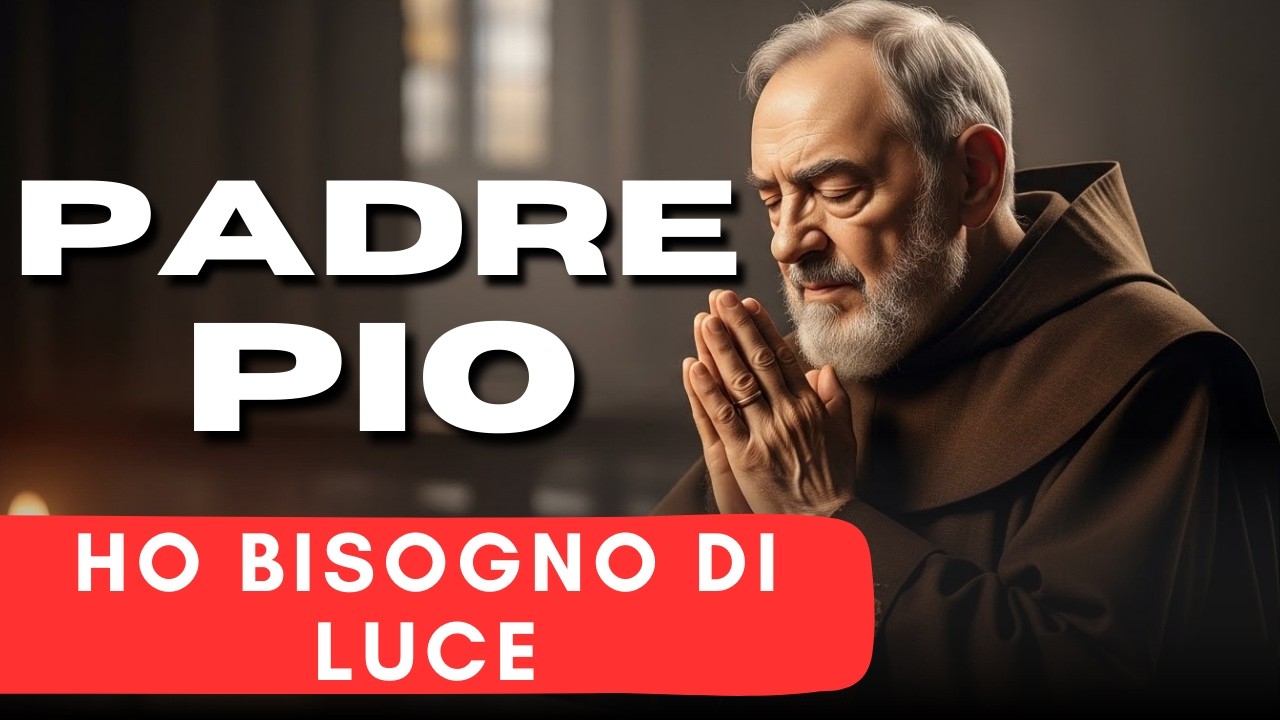 Padre Pio, riempi la mia anima: aiutami quando mi sento vuoto - YouTube