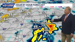Showers and storms possible Memorial Day Weekend