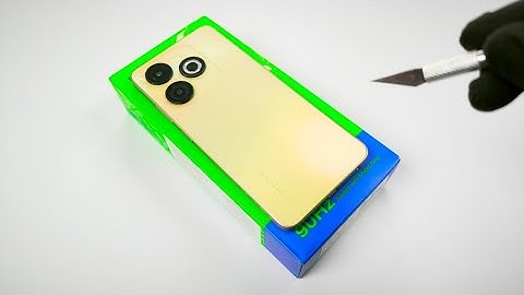 Infinix SMART 8 (Shiny Gold) 3/64 - UNBOXING ASMR (4K) #asmr