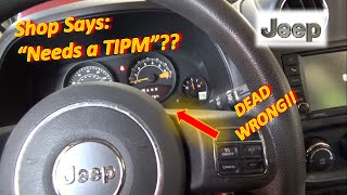 Shop Says 'Jeep Needs a TIPM'...and DEAD WRONG!! (15 Compass P0038)