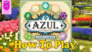 Azul: Queen's Garden, How To Play