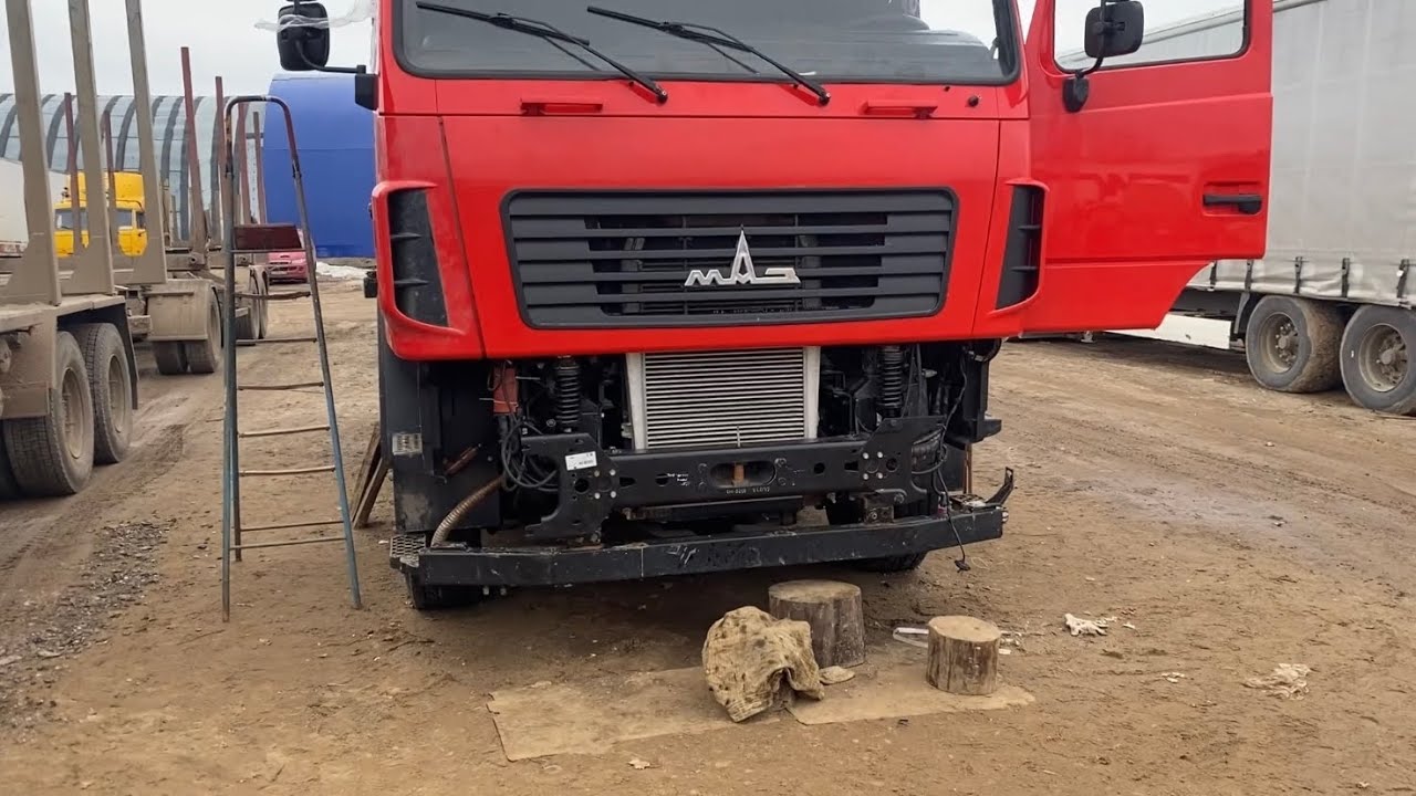 Авария с мазом