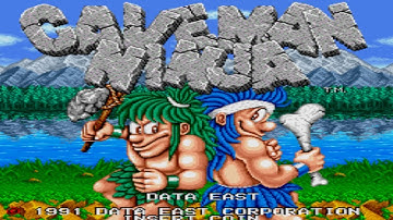 Caveman Ninja (Arcade) Walkthrough No Commentary