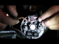 Opel astra,corsa starter motor diagnose and brush change.