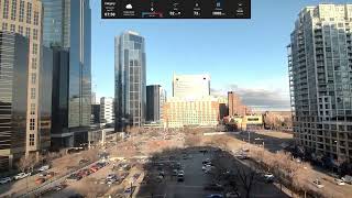 Calgary Downtown Timelapse - Wed Apr 22, 2026