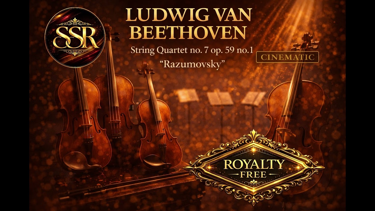 Ludwig van Beethoven String Quartet no. 7 in F major, op. 59 no. 1, 