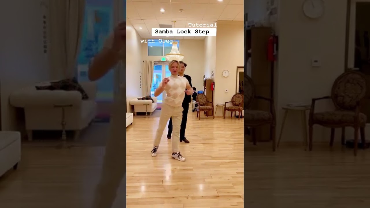 🇧🇷 Samba lock step tutorial - by Oleg Astakhov - DanceWithOleg.com 
