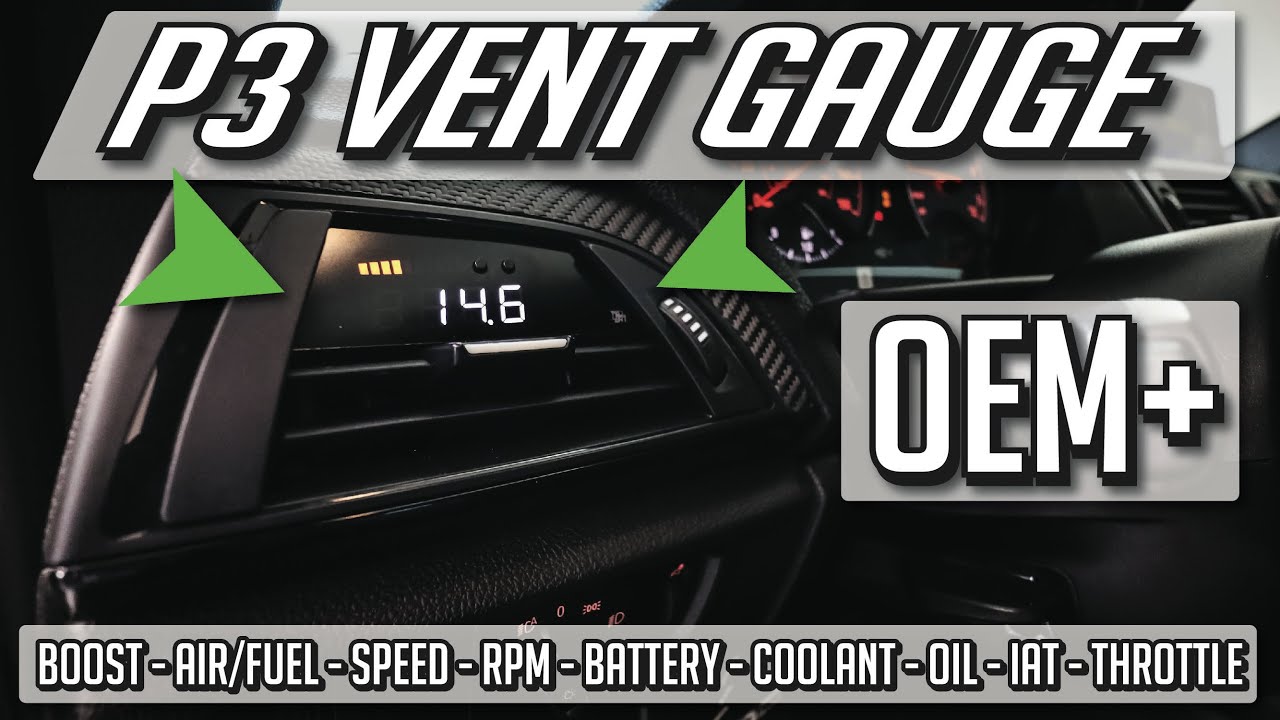 P3 VENT GAUGE INSTALL & REVIEW BMW F87 M2 YouTube