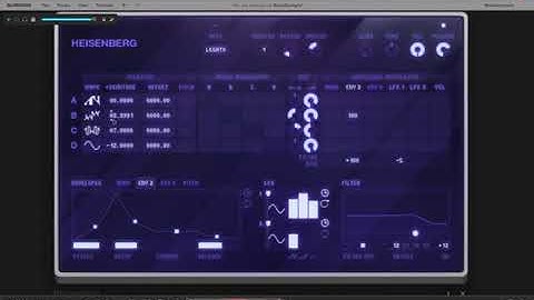 Audiotool - Phase/Frequency Modulation Synth (Heisenberg)