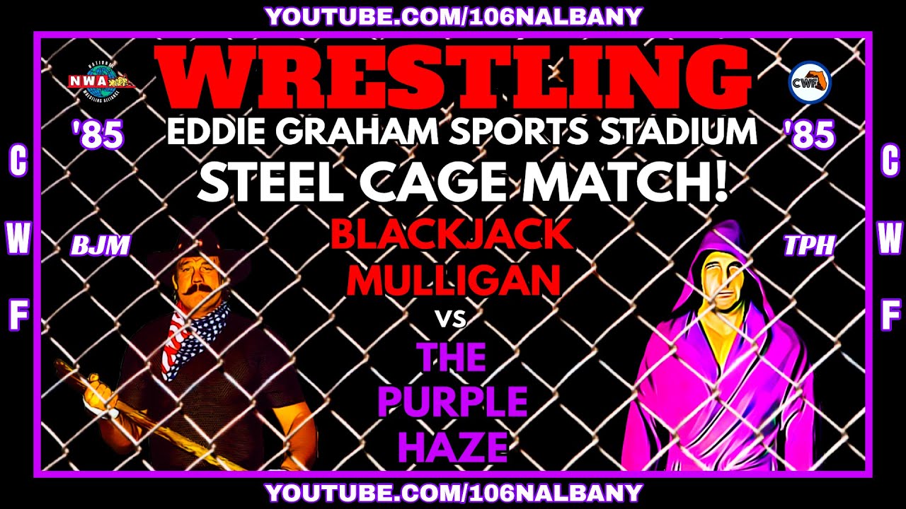 Blackjack Mulligan vs The Purple Haze (December 1st, 1985) (Championship  Wrestling From Florida)