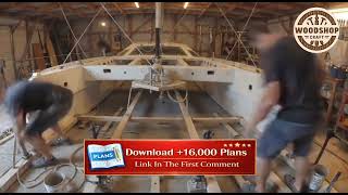 Handcrafted Catamaran Build from Scratch Start to Finish Boat Building Plan