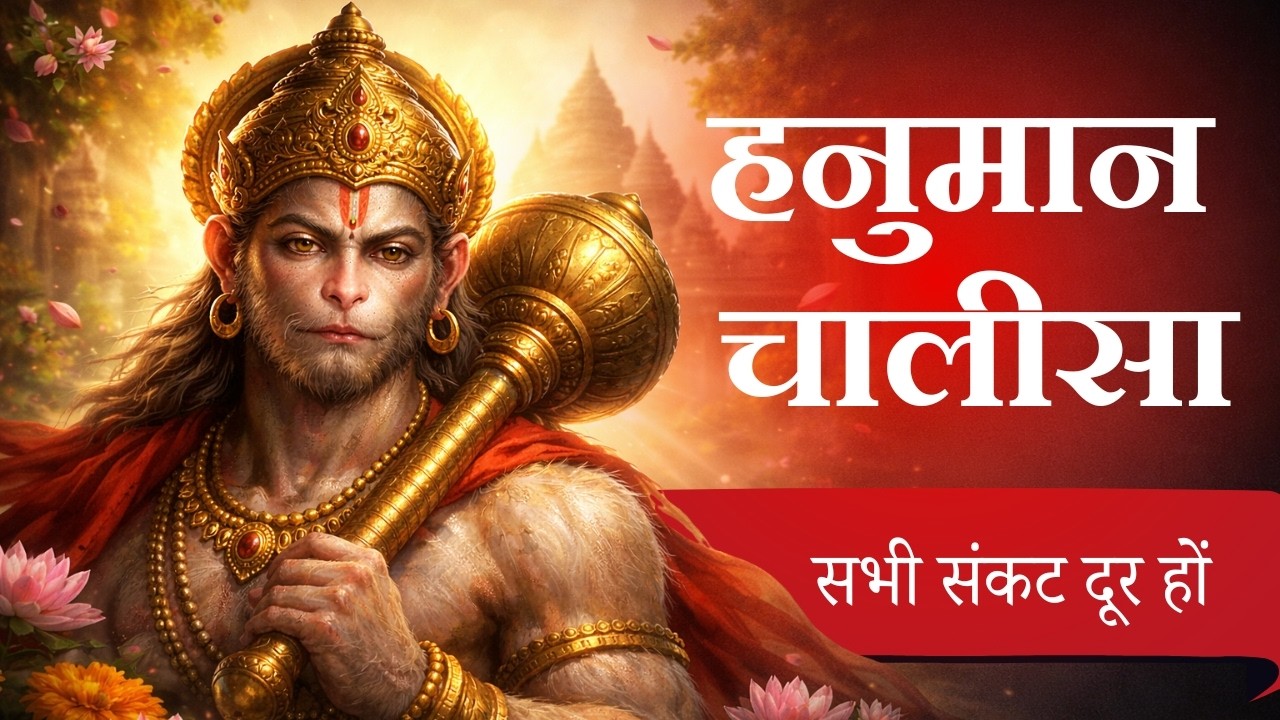 LIVE: श्री हनुमान चालीसा | Hanuman Chalisa | Jai Hanuman Gyan Gun Sagar Hanuman Chalisa Live Bhajan