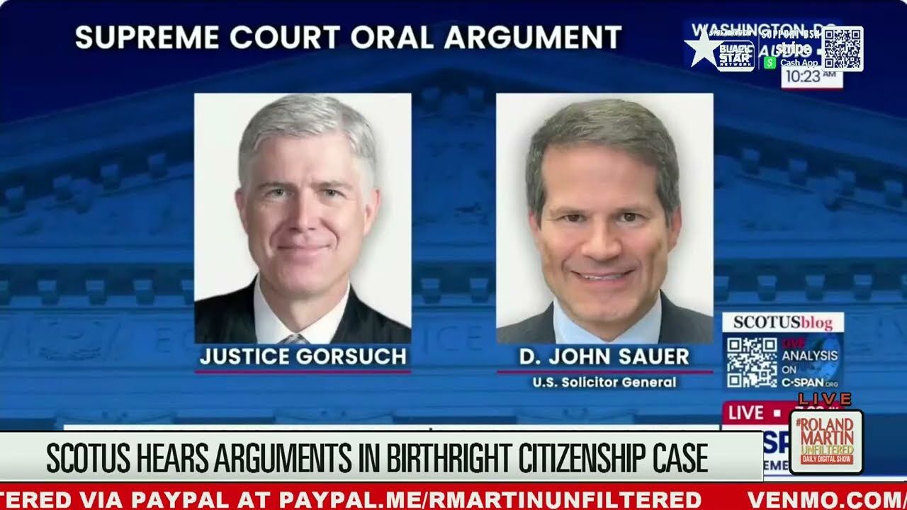 SCOTUS Weighs Birthright Citizenship. Trump Voting Order Under Fire. GA Lawmaker Goes Off