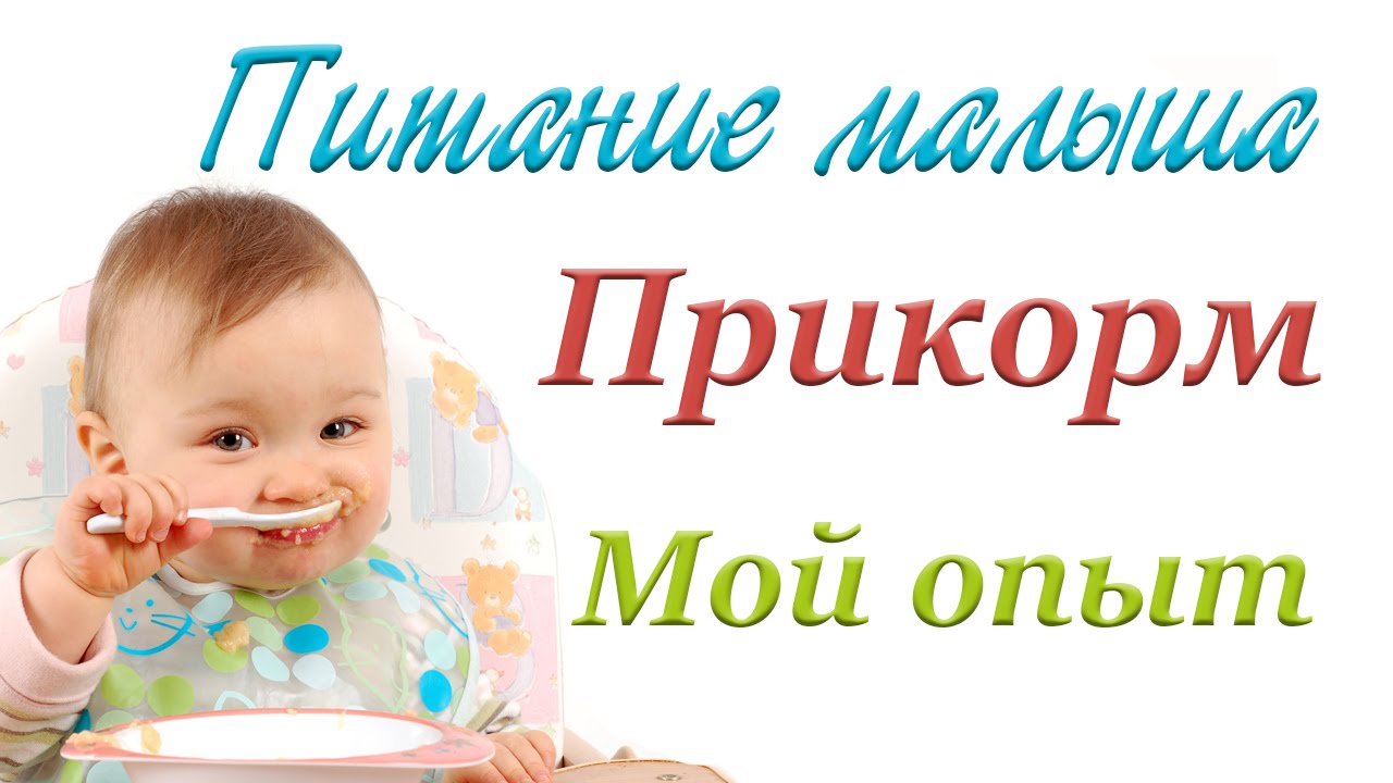 Питание малыша 3 - 9 месяцев. Введение прикорма. Все этапы.