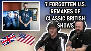 7 Forgotten U.S. Remakes of Classic British Shows - Lost in the Pond REACTION | OFFICE BLOKES REACT