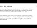 Marizela Cleaning Services | marizelacleaning.serviceusa.co | Website Overview