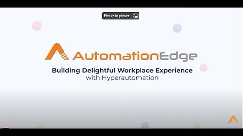 AutomationEdge hyperautomation platform