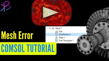 Learn to Fix 🔍 Meshing error and Geometry technique in COMSOL Multiphysics® Software