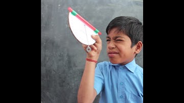 DIY Goniometer Model and Sextant Model by GMPS Vishwanatha Nagenahalli school