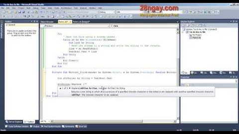 VB net đọc ghi dữ liệu từ text file