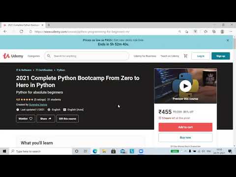 How to Access my top rated Python Courses in Udemy