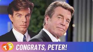Peter Bergman scores a rare contract with The Young and the Restless!