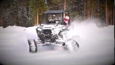 2016 Turbo RZR XP Polaris on tracks