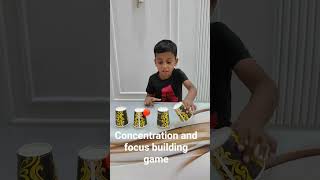Concentration and focus building games for your Little ones!!