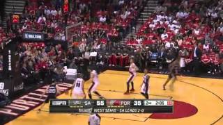 20140511 馬刺 vs. 拓荒者 精采片段05
