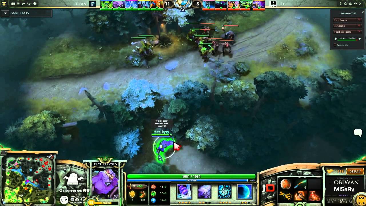 Titan vs DT NGC - SinaCup China Dota 2 LB Round 1 - TobiWan & MiSeRy