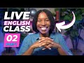 LIVE English Class With Tiffani Part 1 | February 26, 2024