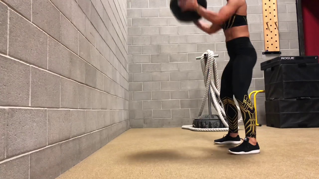 How to do a Medicine Ball Slam Exercise YouTube