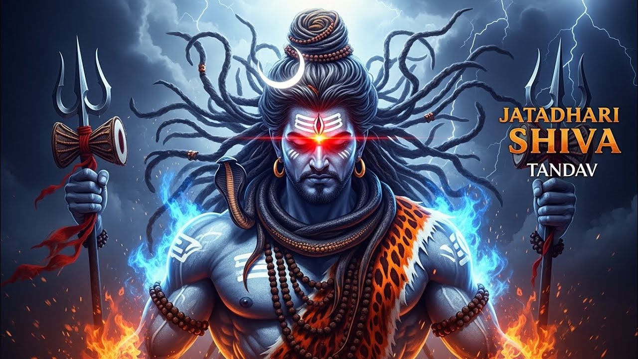 🔱🔥JATADHARI SHIVA TANDAV 🔥🔱MAHAKAAL TANDAV 🔱SHIVA TANDAV🔥🔱
