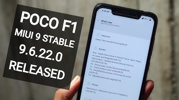 [OTA Update] Stable Miui 9.6.22.0 For Poco F1 Released