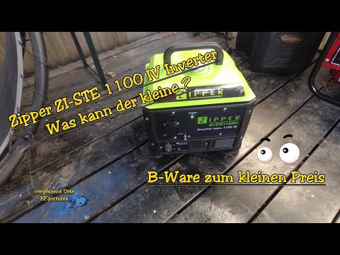 Zipper ZI-STE1100IV Inverter Stromerzeuger zum kleinen Preis. Top oder Flop ?