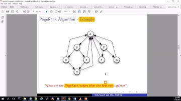 Information Retrieval   Page Rank Algorithm