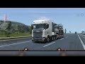 Truckers of Europe 3 | Scania S730 8x4 Transporting a crane truck | Linz 🇨🇭 to Nuremberg 🇩🇪 | Part-2