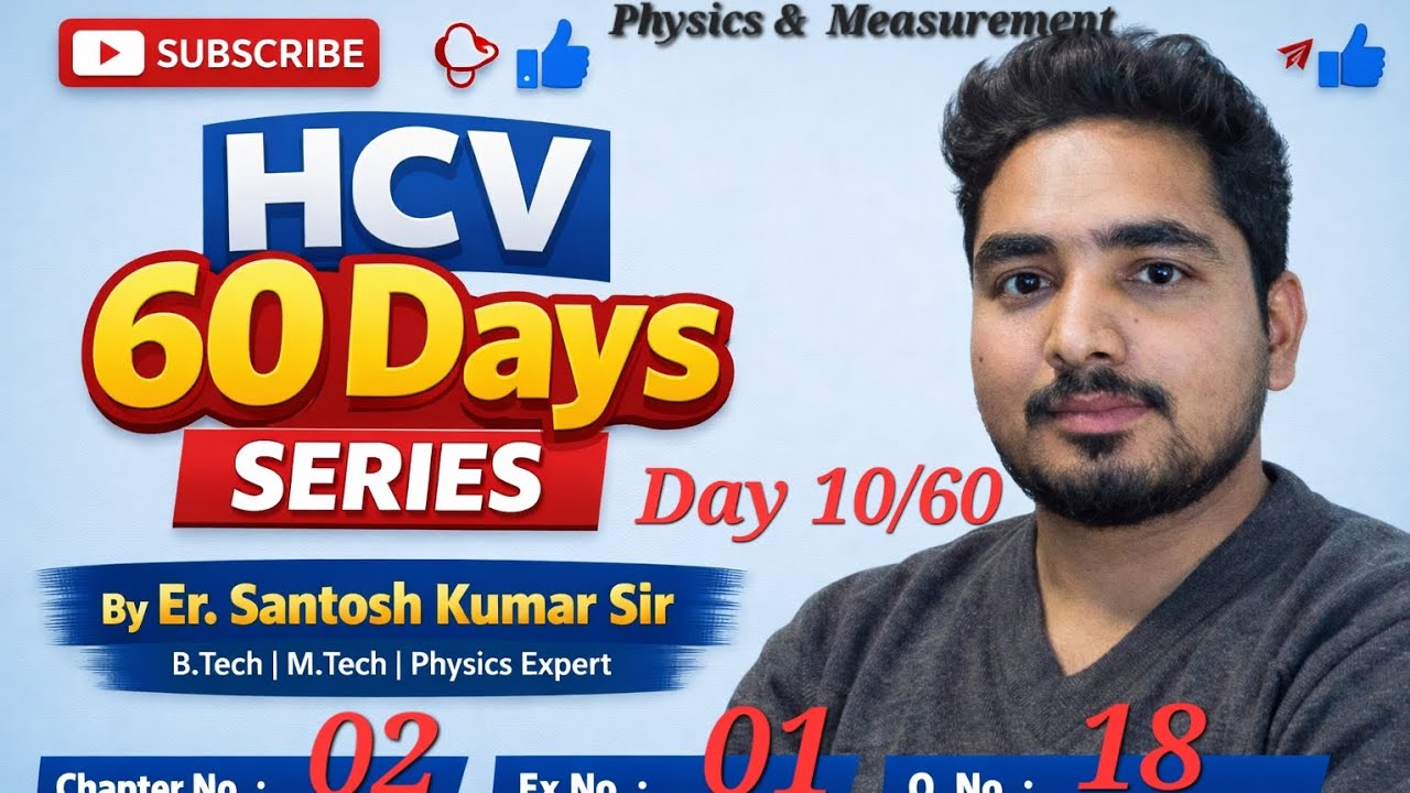 Day 10/60 | HC Verma series | Er.santosh Kumar |Magnet physics |@magnetacademy413 