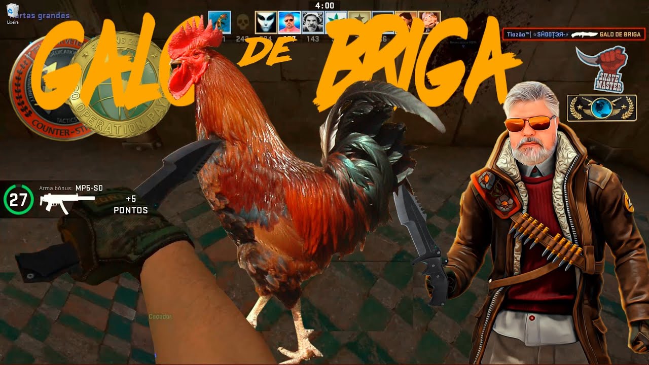 CS GO Final das Rinhas Galo de Briga Faleceu 🤪🔪😵 - YouTube