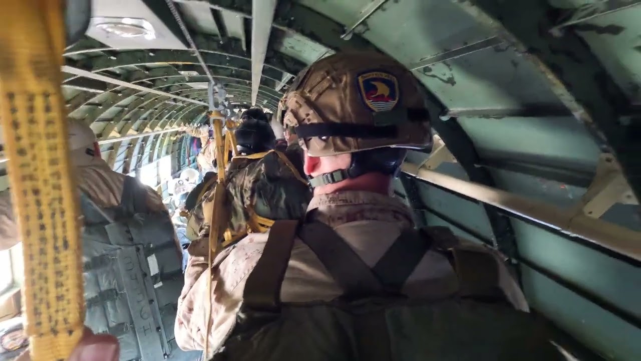 WWII C47 Parachute Jump 10/21/22